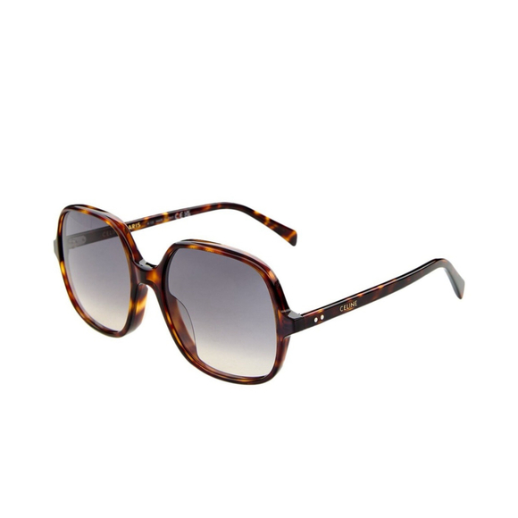 Celine Women's Sunglasses CL40172U 57-18 145 Made In Italy Tortoise Shell - Picture 1 of 5